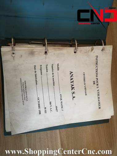 فرز سی ان سی سه محور ANAYAK ANAK MATIC 7 ساخت اسپانیا